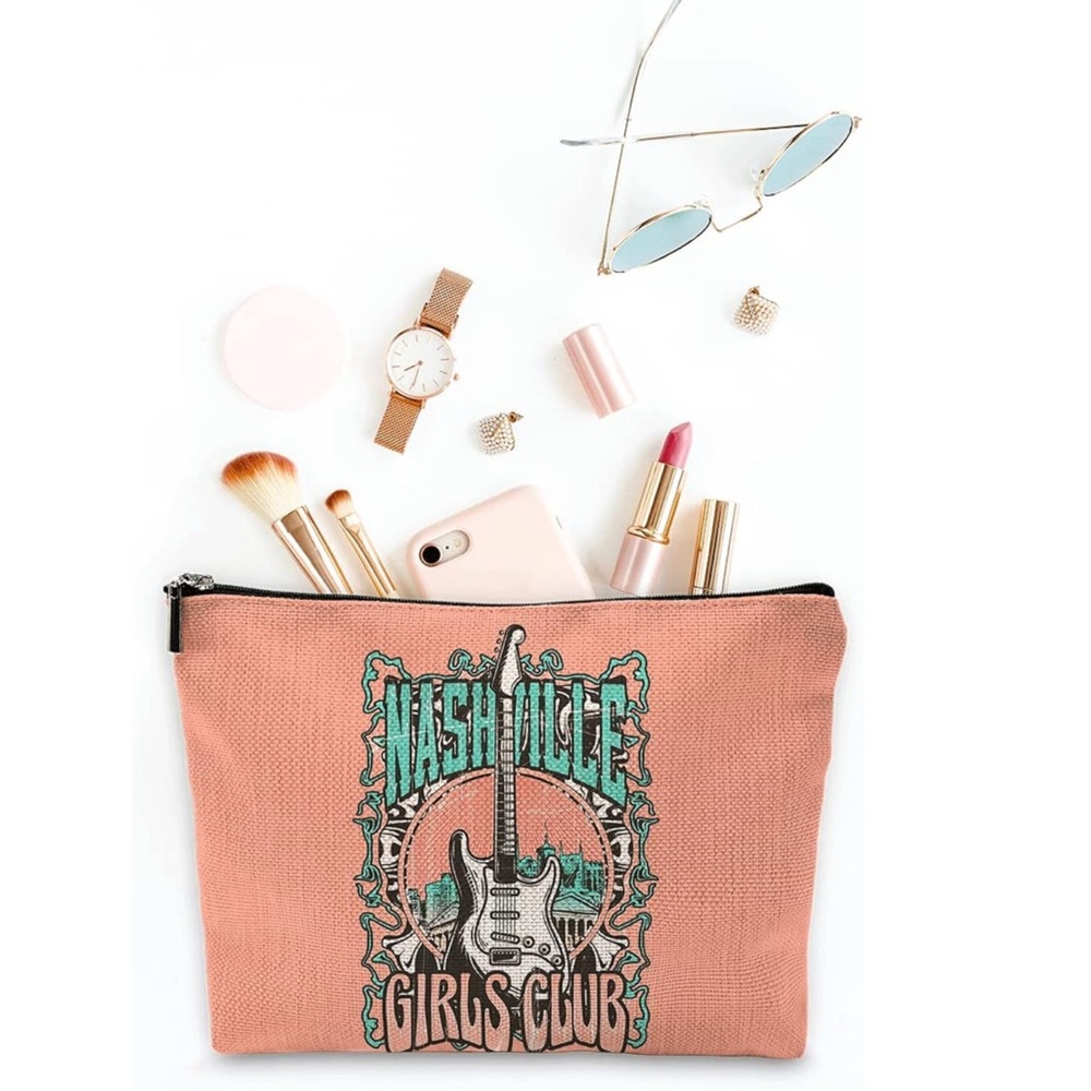 Nashville Girls Club Cosmetic Bag - Picture 2 of 3